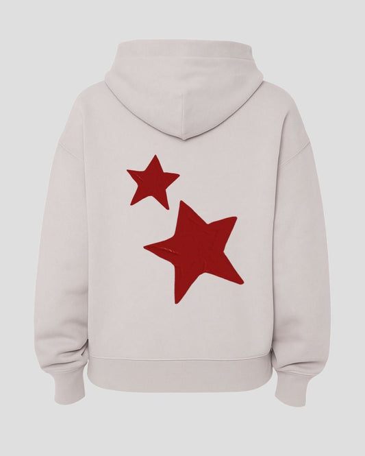 Stars Hoodie Creme